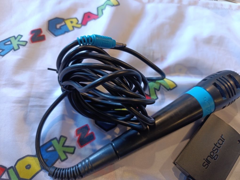 Mikrofony Singstar przewodowe sprawne PS2 PS3