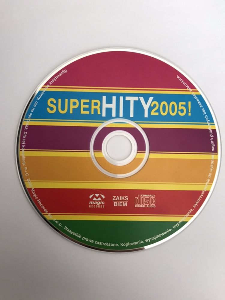 Super Hity 2005 muzyka CD