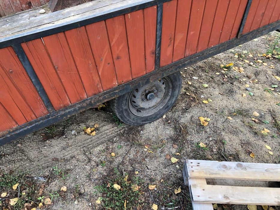 Przyczepka samochodowa lekka  z dokumentami