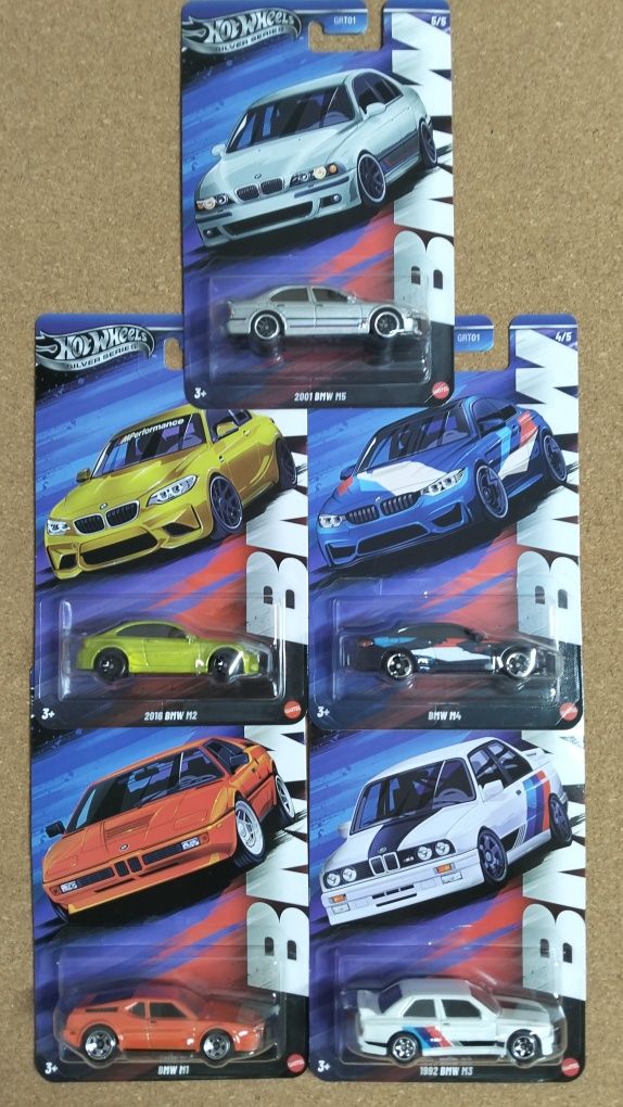 Hot wheels set bmw