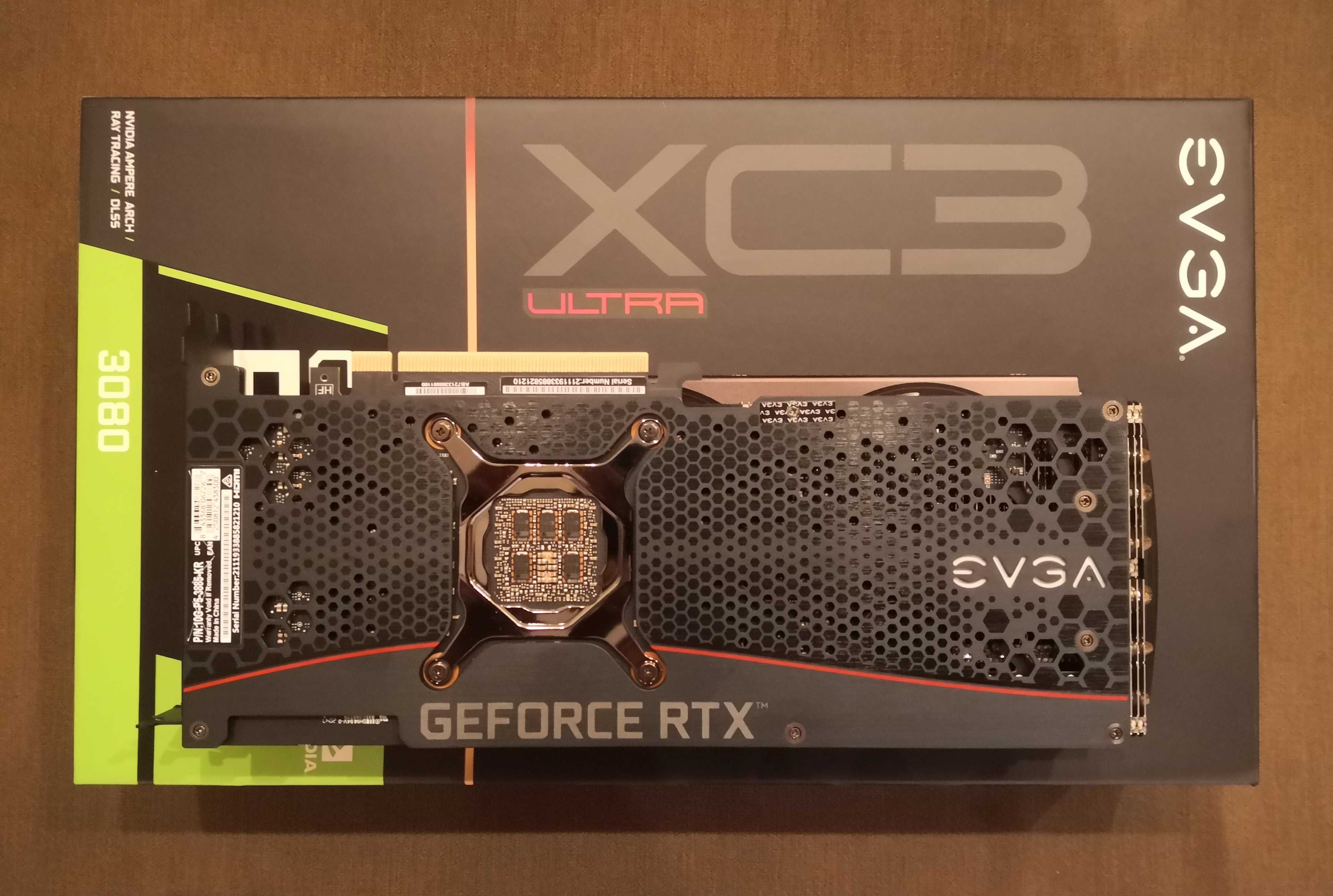 Відеокарта EVGA RTX 3080 XC3 Ultra