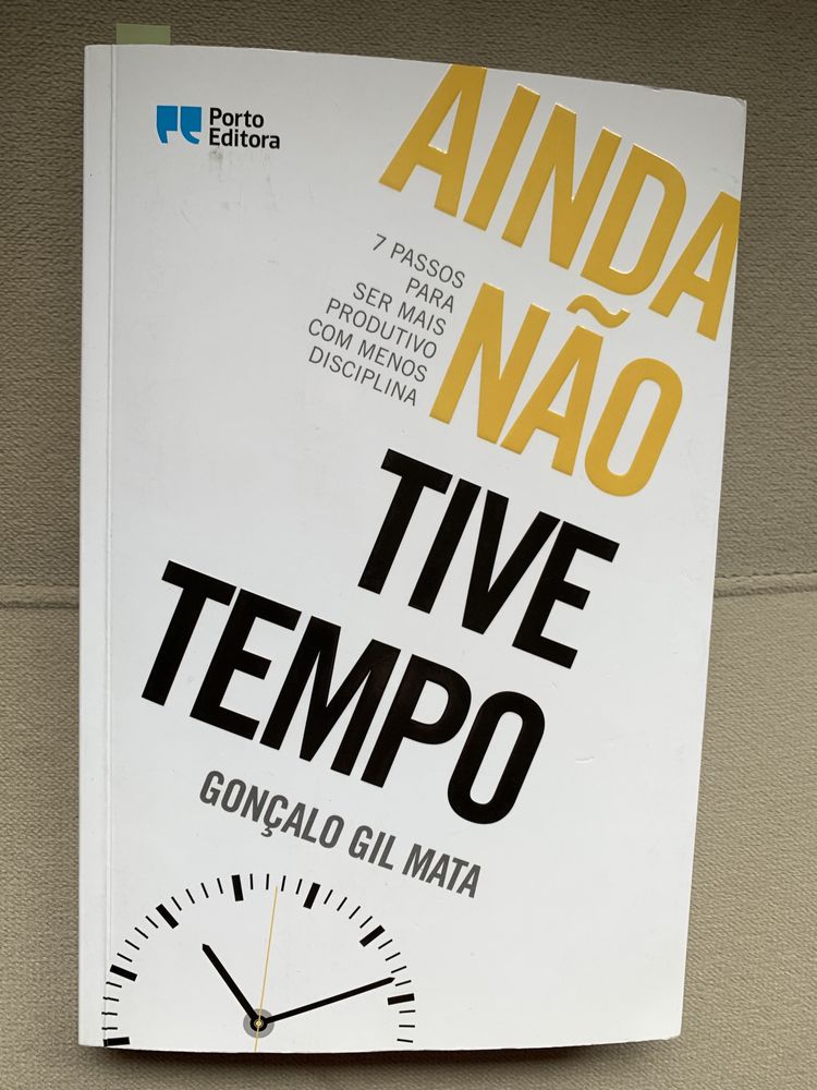 Ainda não tive tempo