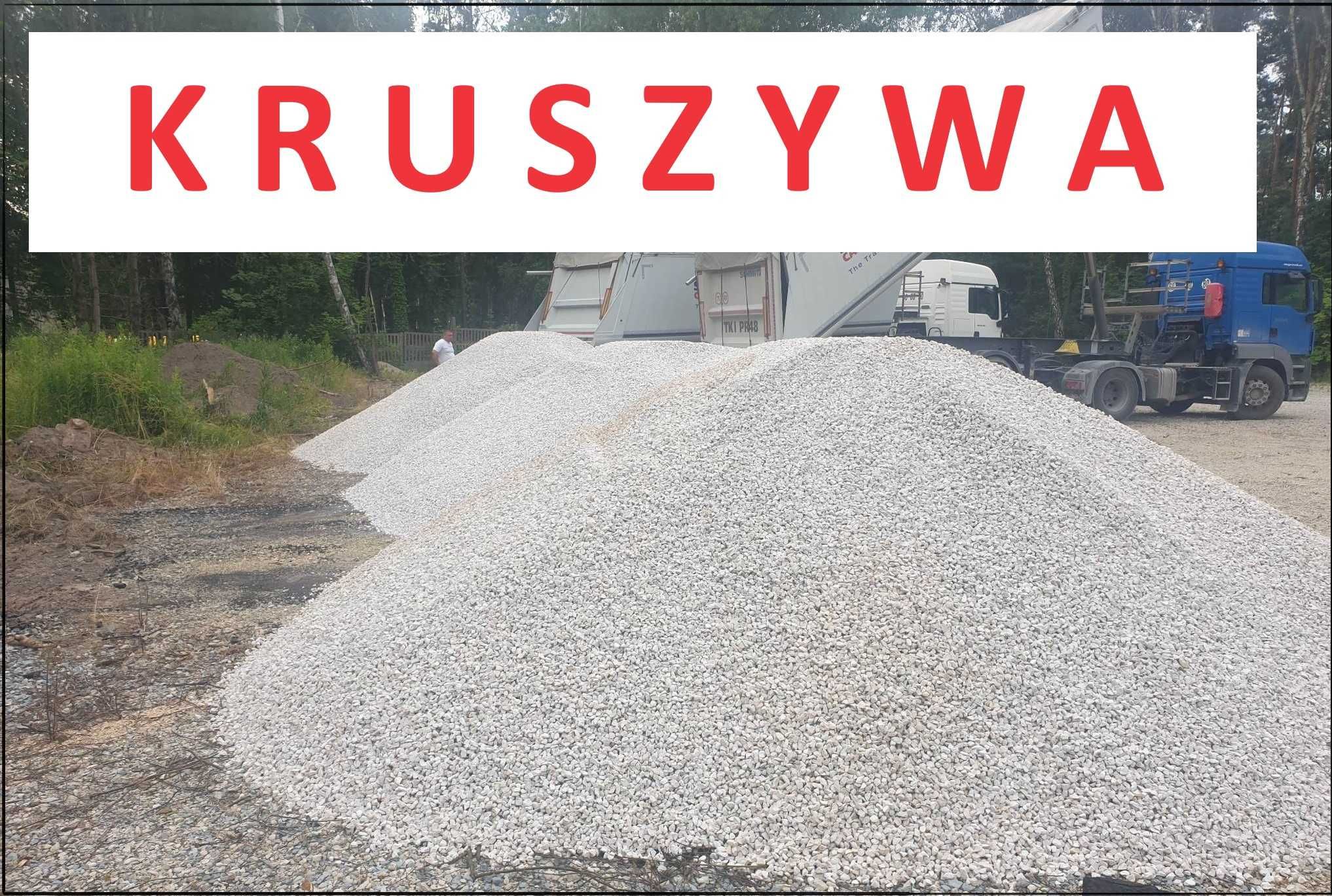 Kruszywo z Dostawą 28 TON, Kliniec, Tłuczeń, Grysy, Mieszanki-OKAZJA!