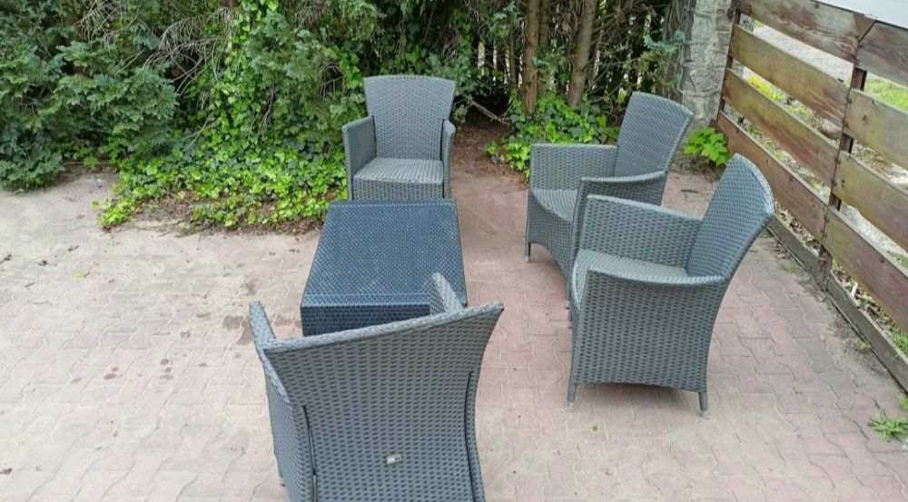 Komplet mebli zestaw tarasowy ogrodowy niemiecka marka SUNFUN