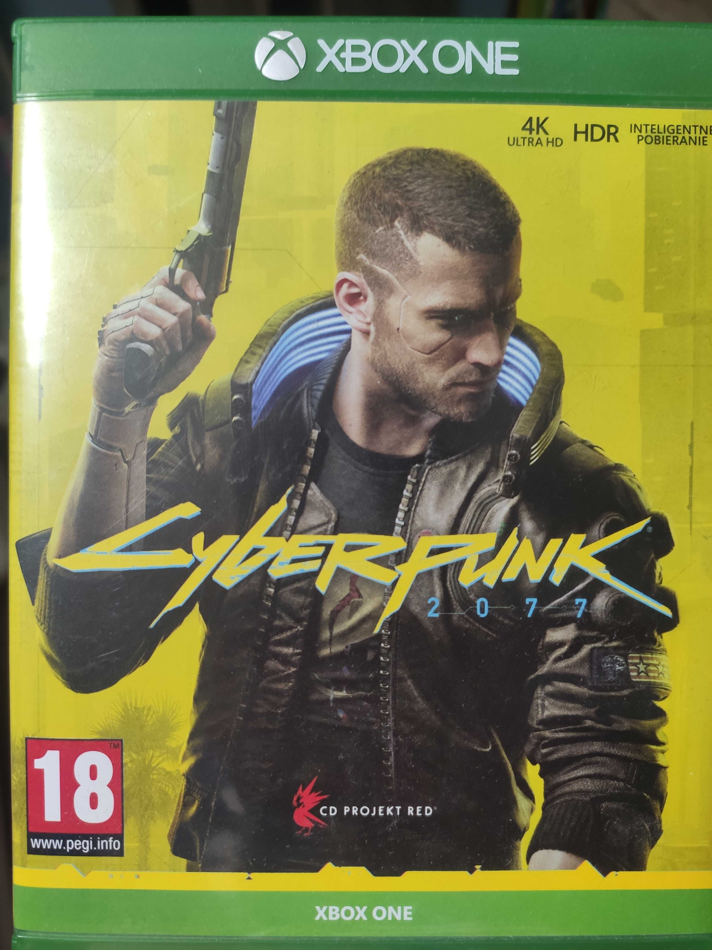 Xbox one x 500gb + pad + Cyberpunk 2077