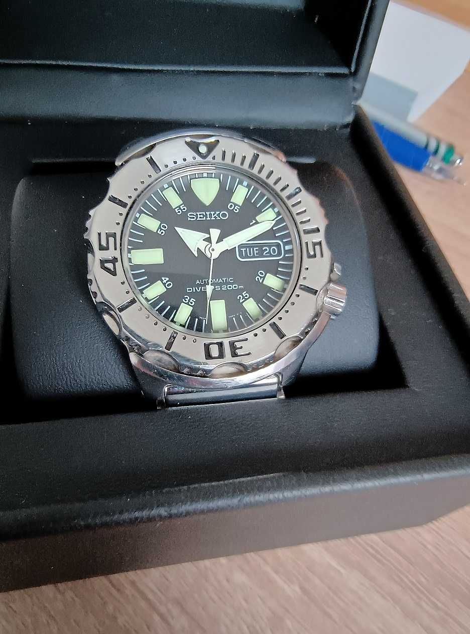 Seiko Monster 1 - ej generacji czarny ,