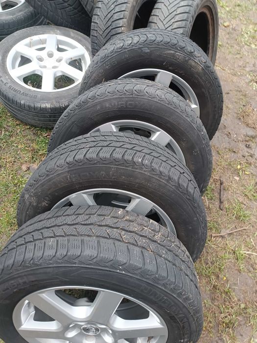 Felgi aluminiowe stal 16 cali 5×112 r16 et38 opony letnie lub zimowe