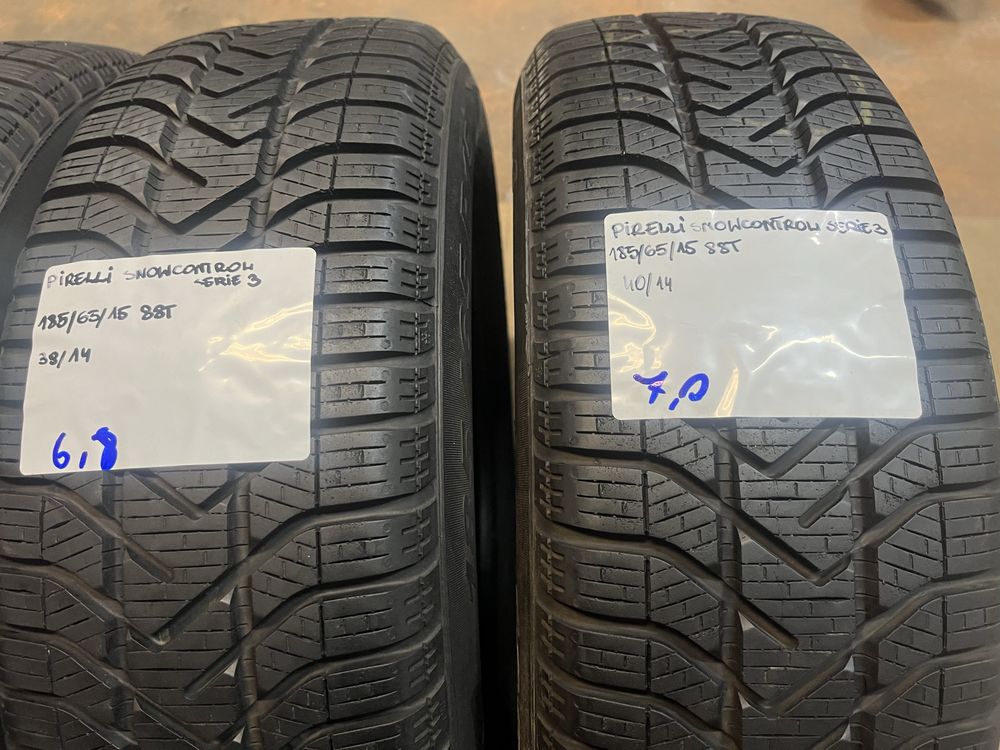 4x 185/65/15 88T PIRELLI SNOWCONTROL SERIE 3 opona zimowa