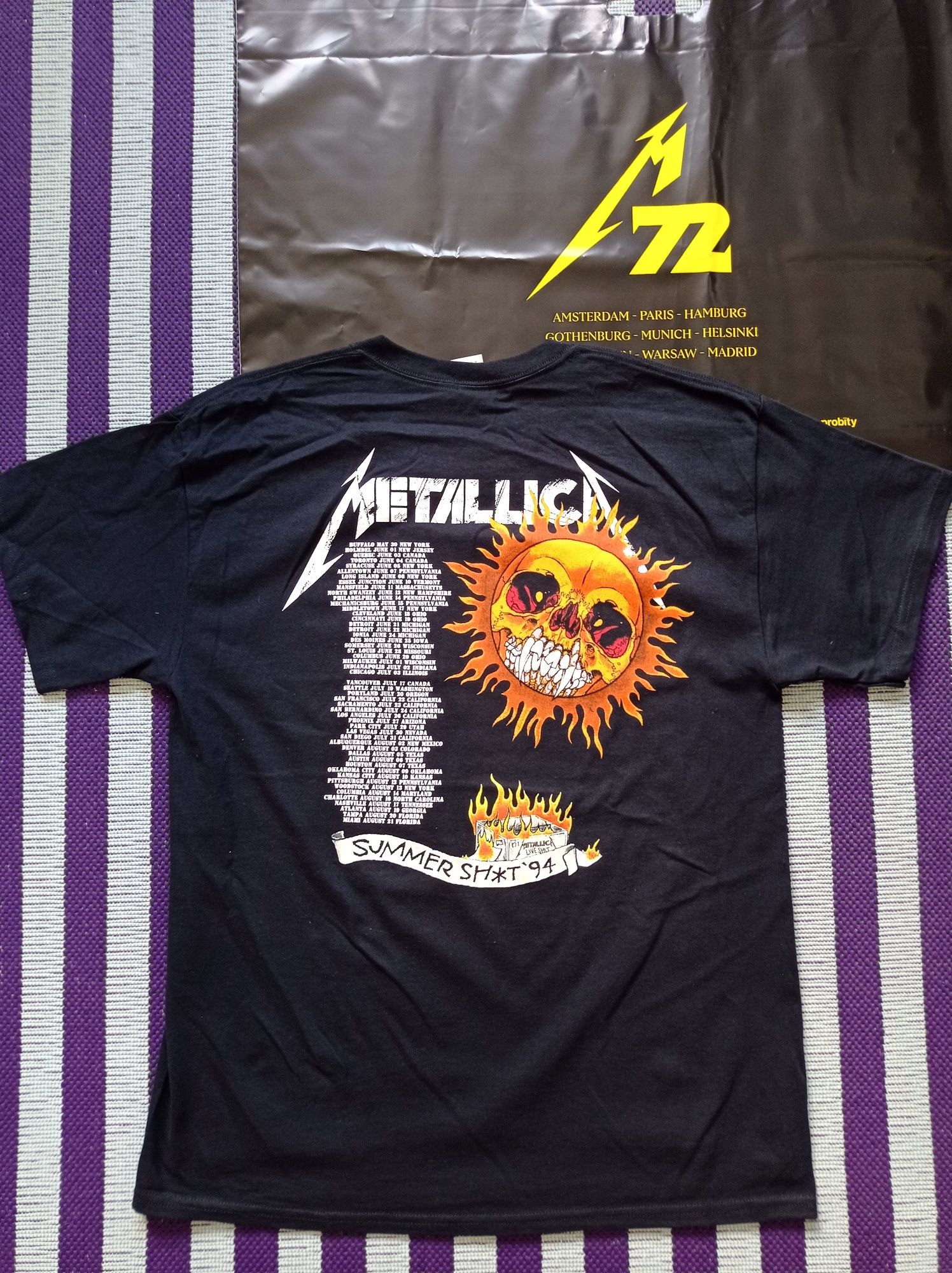 Oryginalna koszulka t-shirt METALLICA z oficjalnego sklepu za 1/3 ceny