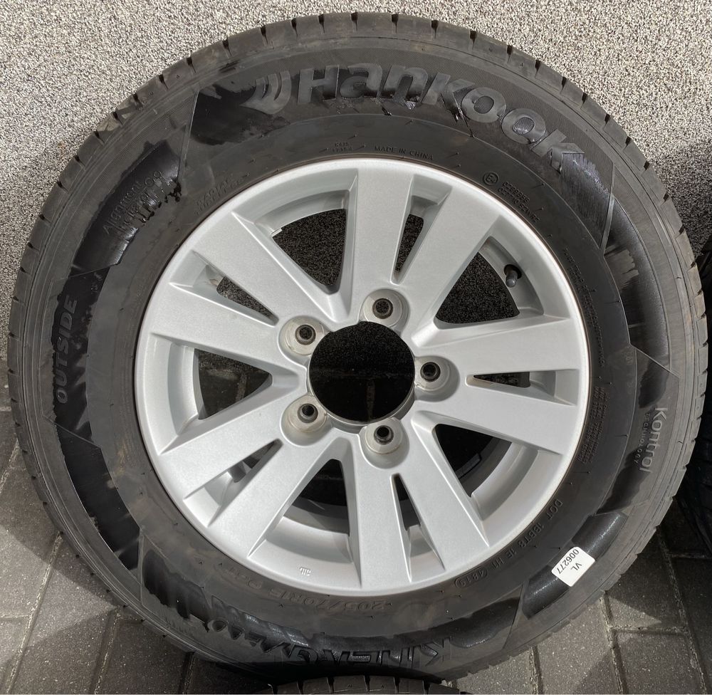 Alufelgi z oponami 205/70 R15 Suzuki Jimny Grand Vitara Ford Bronco