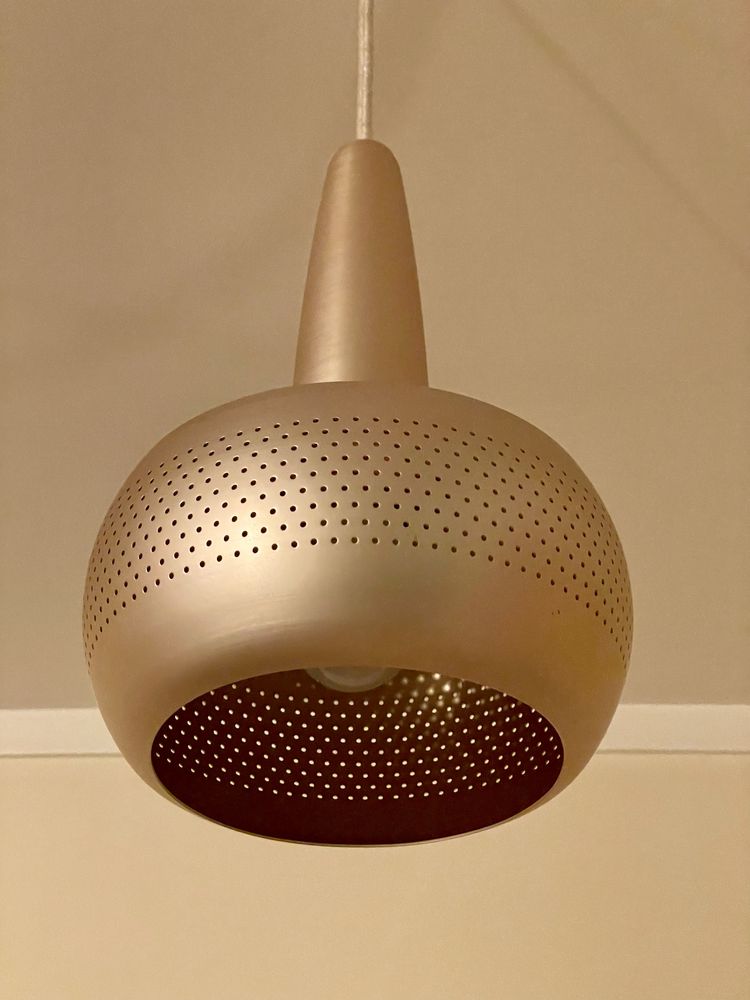 Candeeiro tecto cobre escovado Vita Clava