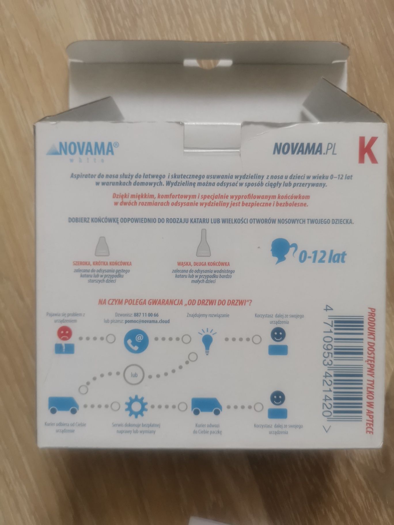 Aspirator do nosa elektroniczny
