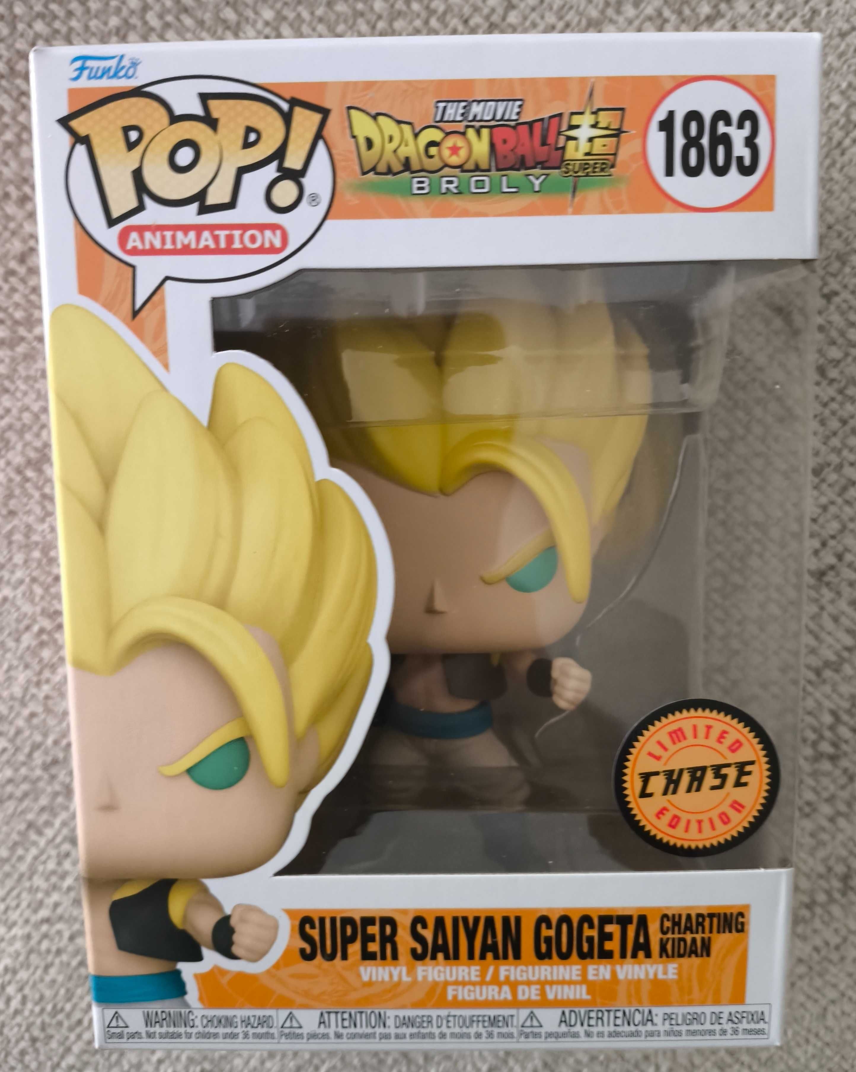 Funko POP - Dragon Ball Super - Super Saiyan Gogeta #1863 - CHASE
