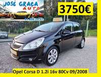 Opel Corsa D 1.2i 16v 80Cv 09/2008