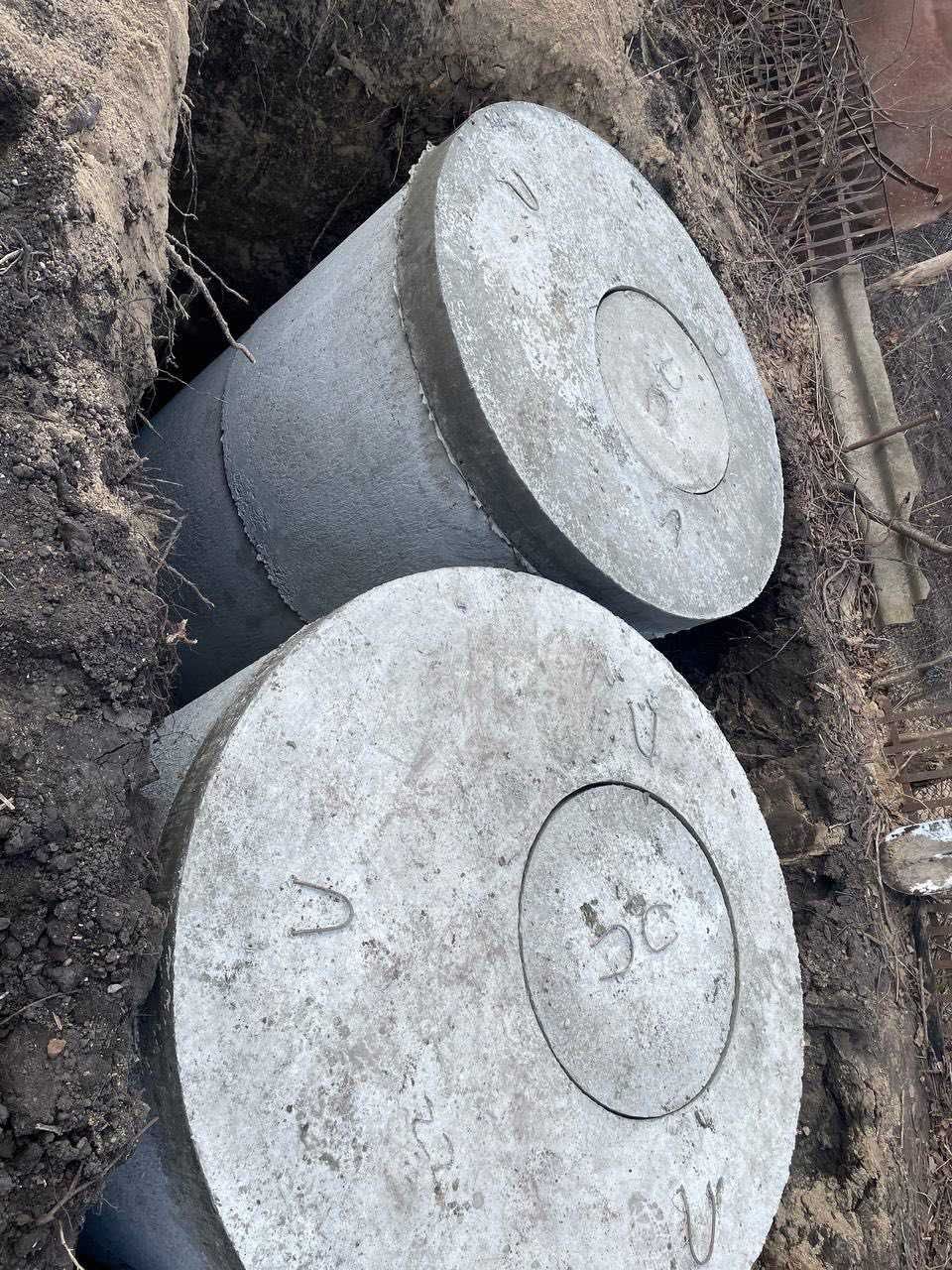 Бетонні кільця КС-12-06 для септика. Миронівка
