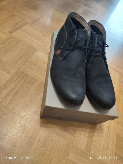 Botki ocieplane męskie rozmiar 45,firma Lasocki