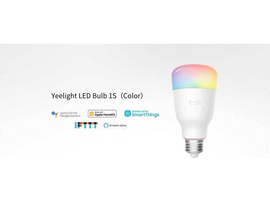 Lâmpada Inteligente LED Yeelight Smart Bulb 1S (Cor)