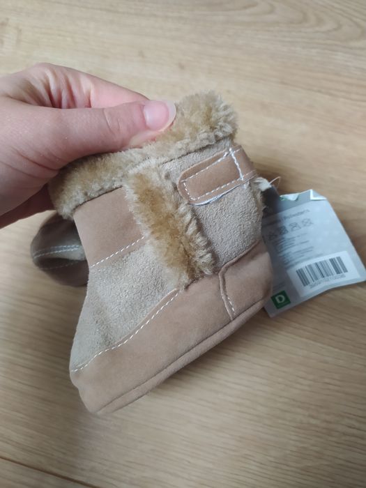 Buciki zimowe niechodki botki emu dla niemowlaka