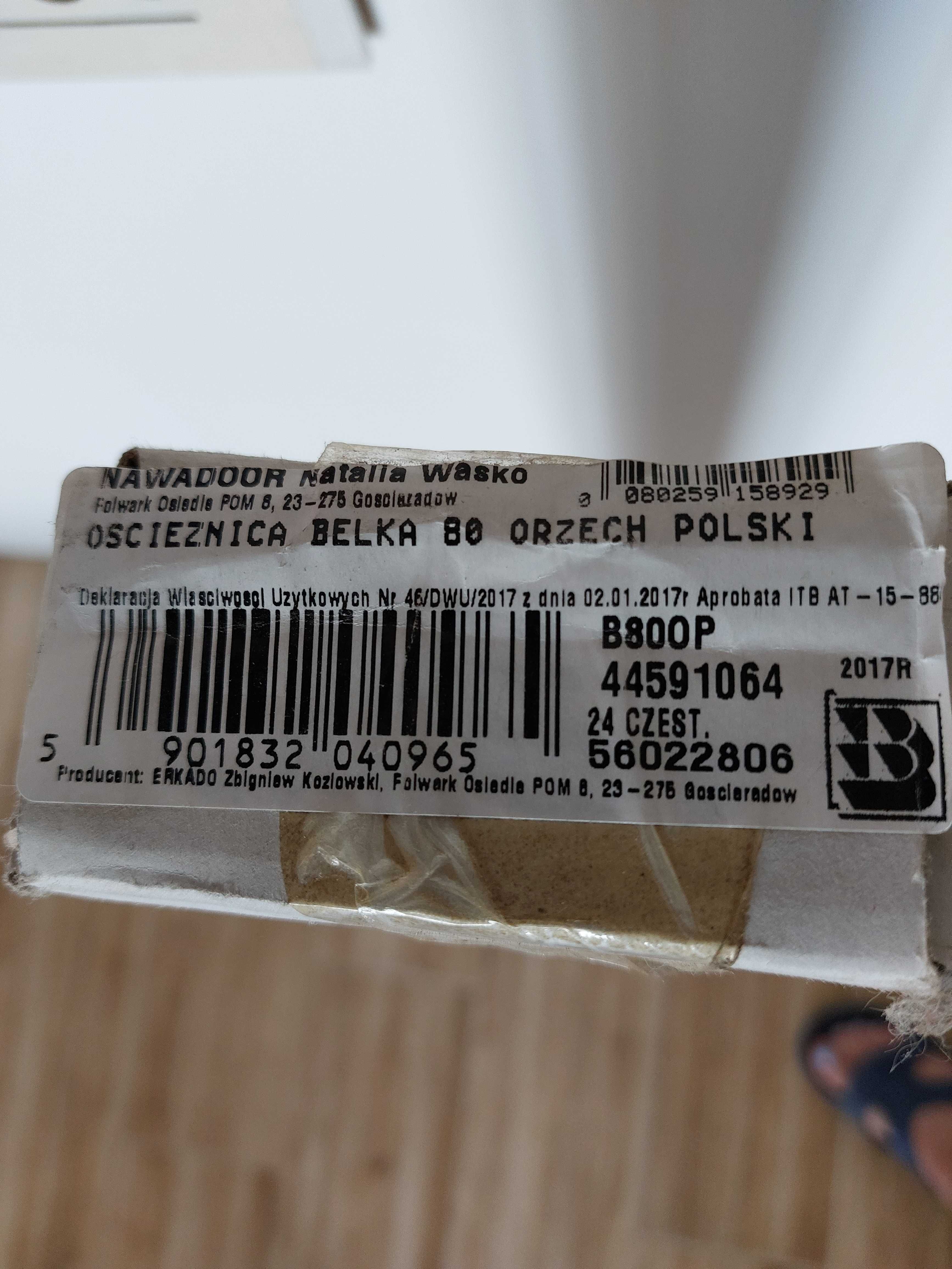 Ościeżnica ERKADO 80 Orzech Polski