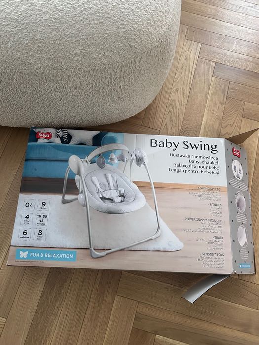 Leżaczek bujaczek na akumulator Simki