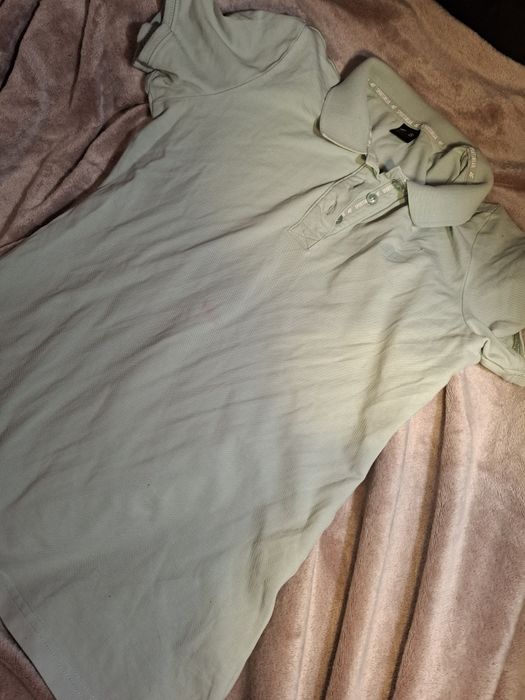 Koszulka Polo miętowa jeździecka