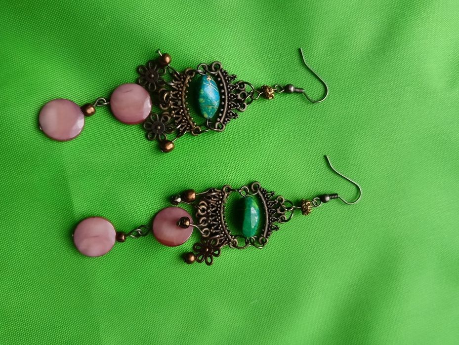 Kolczyki wiszące Vintage