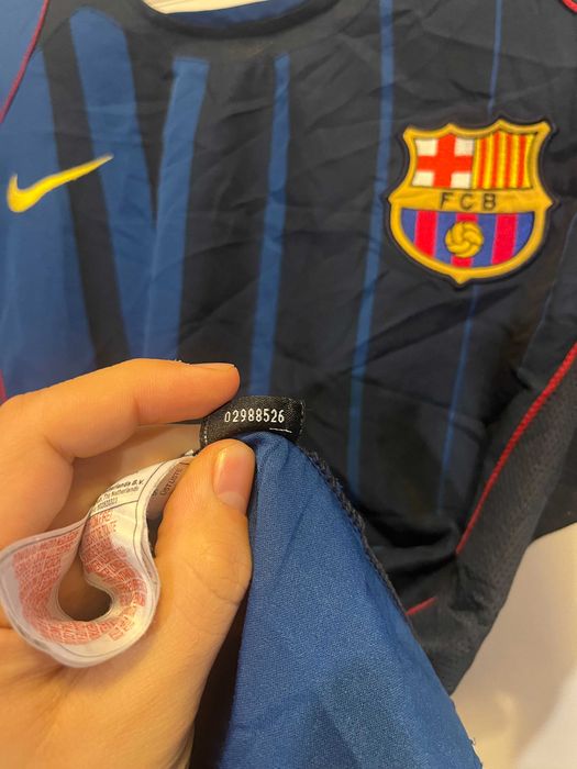 FC Barcelona 2004/2005 Away Football Nike Jersey F41204ACU Size M