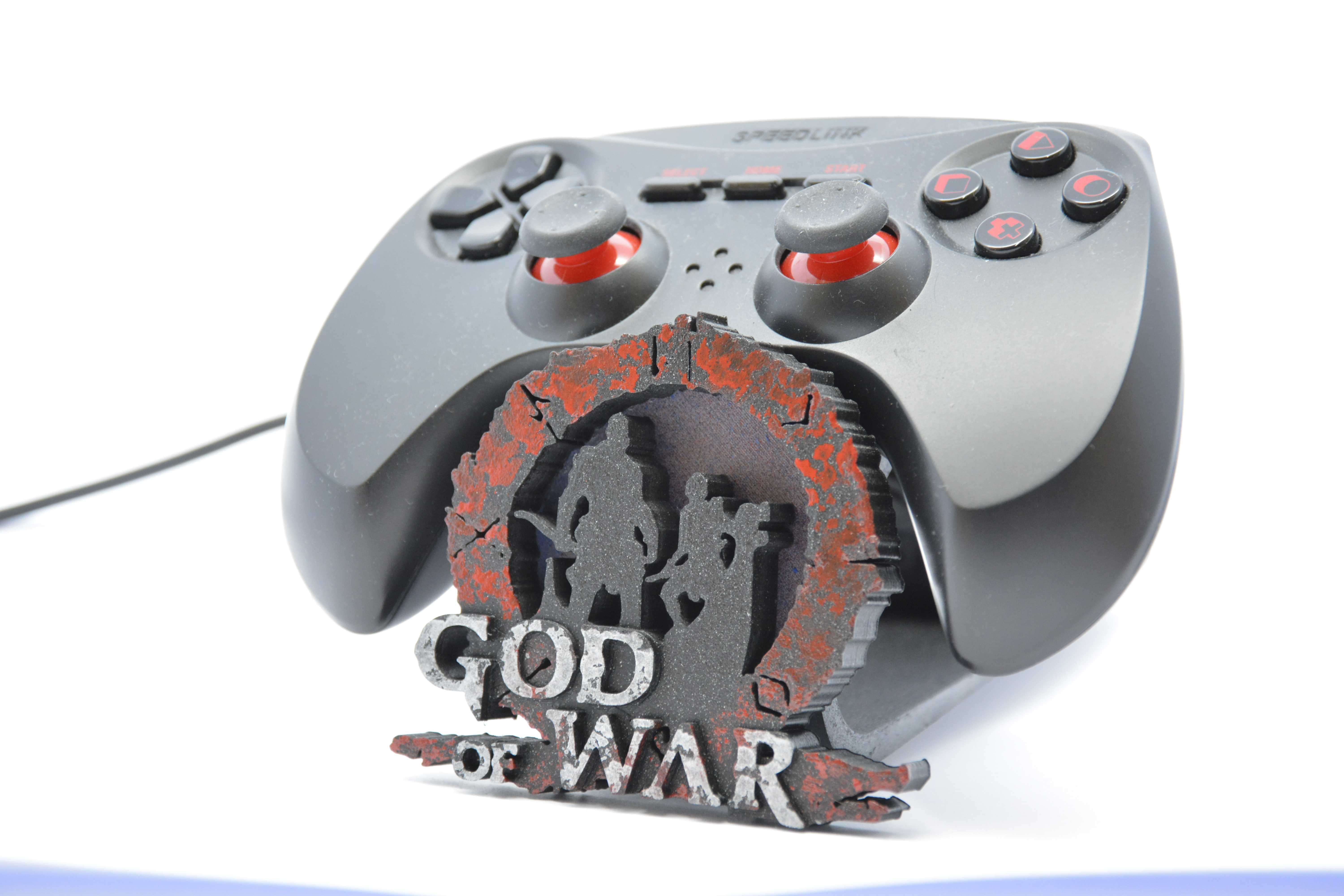 God of War e outros - stand de comando Xbox, playstation, pc