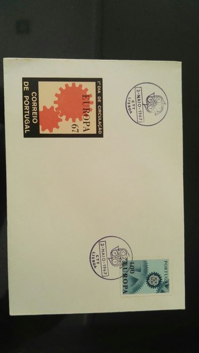 Envelopes de colecção — 1° Dia de Circulação do Correio de Portugal