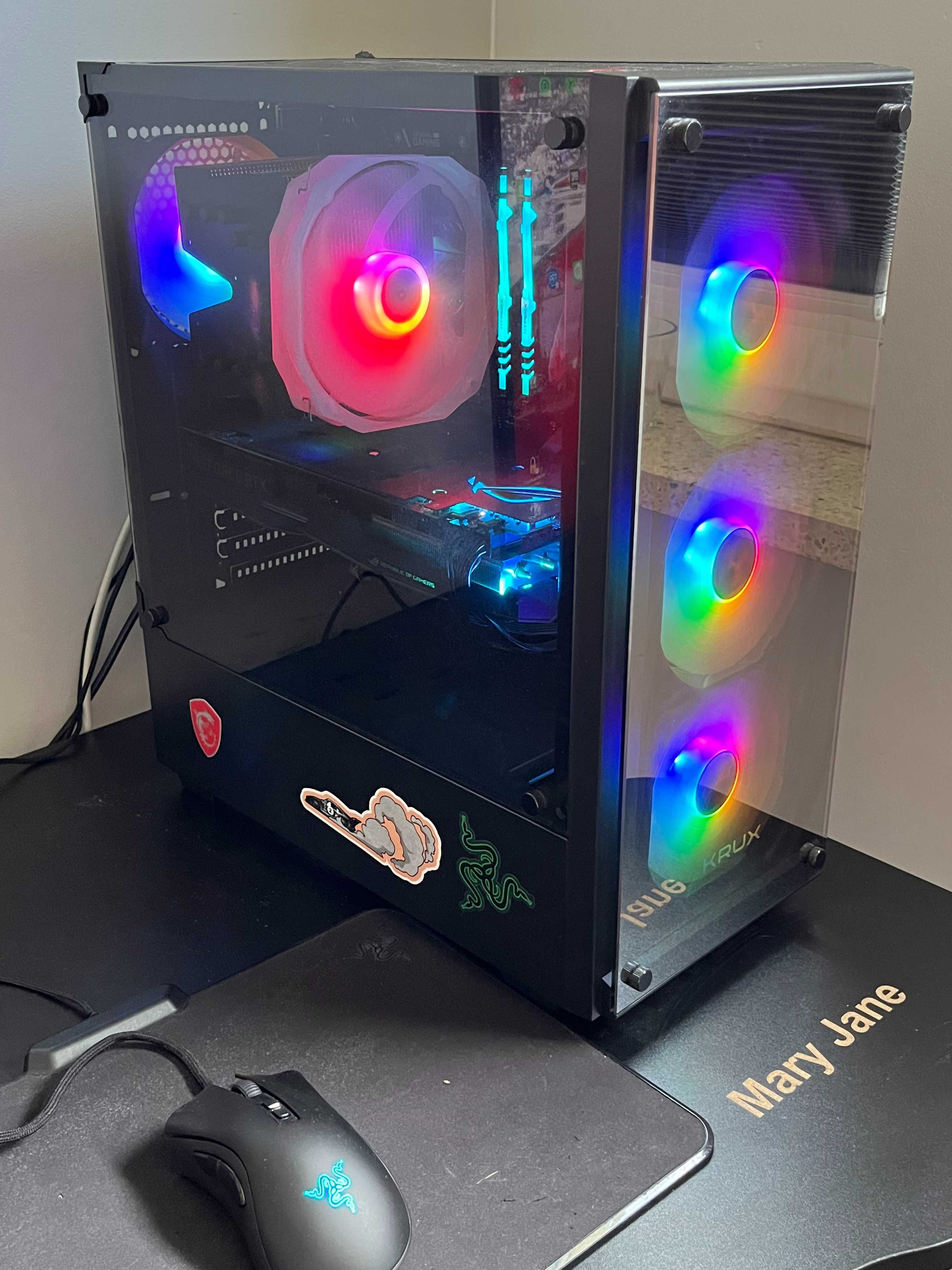 Komputer Gamingowy (AMD Ryzen 5 3600, Nvidia GeForce RTX 2060)