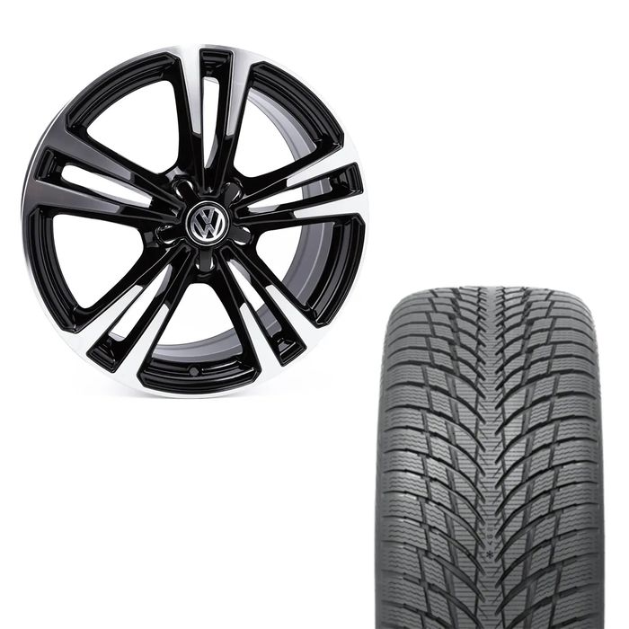 NOWE ORYGINALNE Felgi / Koła 18" - Volkswagen Golf Touran Passat T-Roc