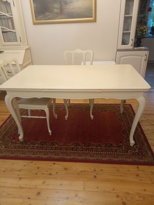 Stół krzesla drewno