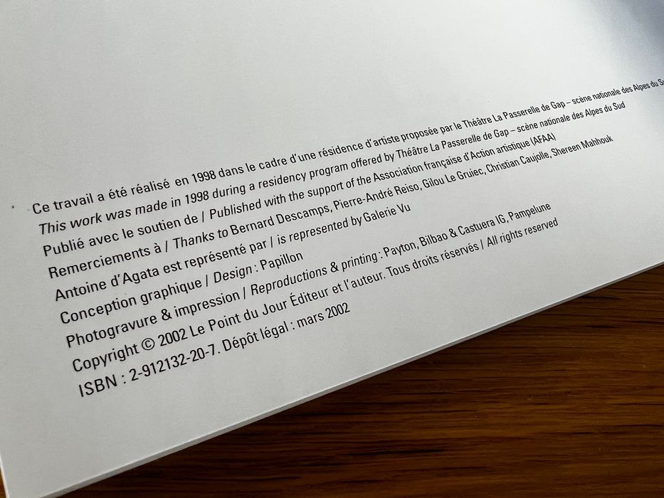 Livro de fotografia Home Town de Antoine D’ Agata