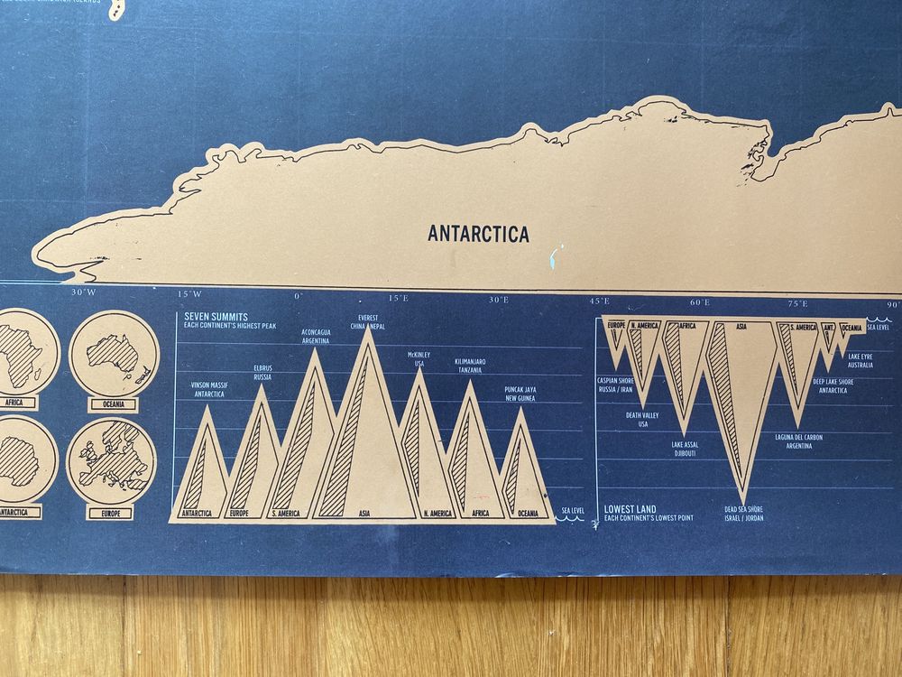 Mapa mundo raspadinha