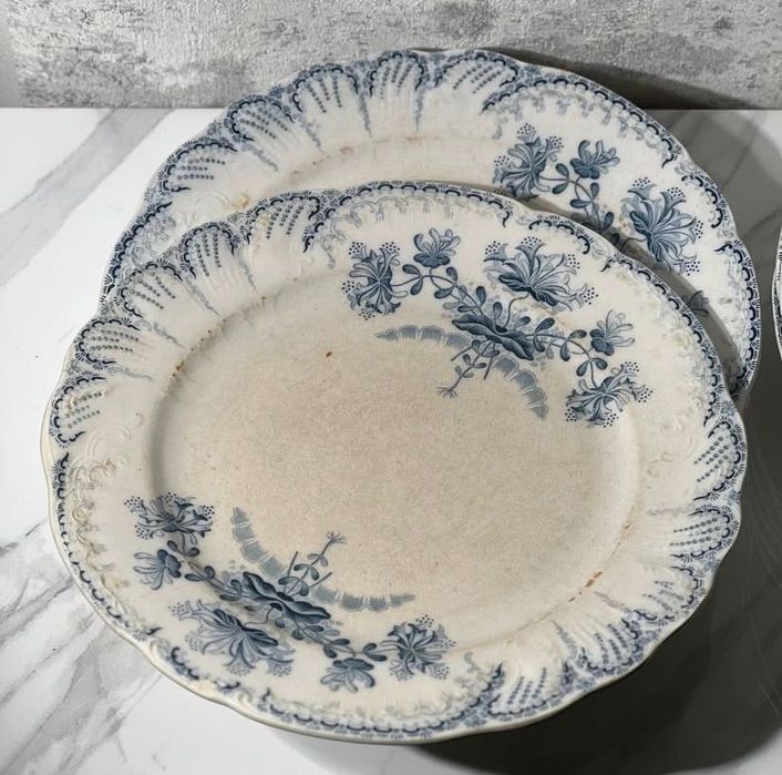 Francuska zastawa antyk, początek XX wieku osiem sztuk