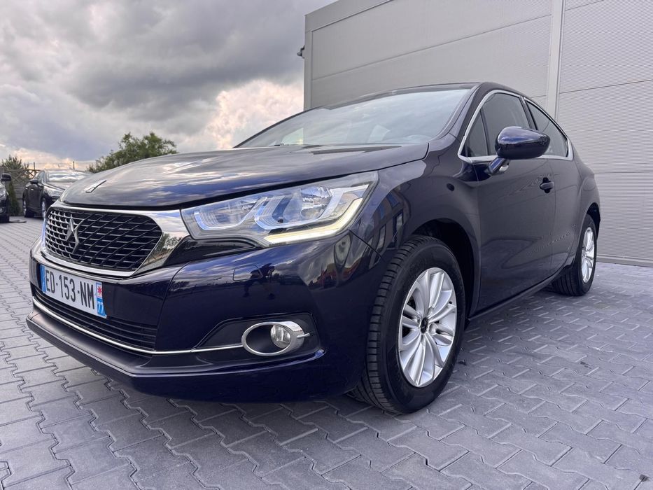 DS Automobiles DS 4 Bezwypadkowy, oryginalny lakier, bardzo dobry stan, nawigacja