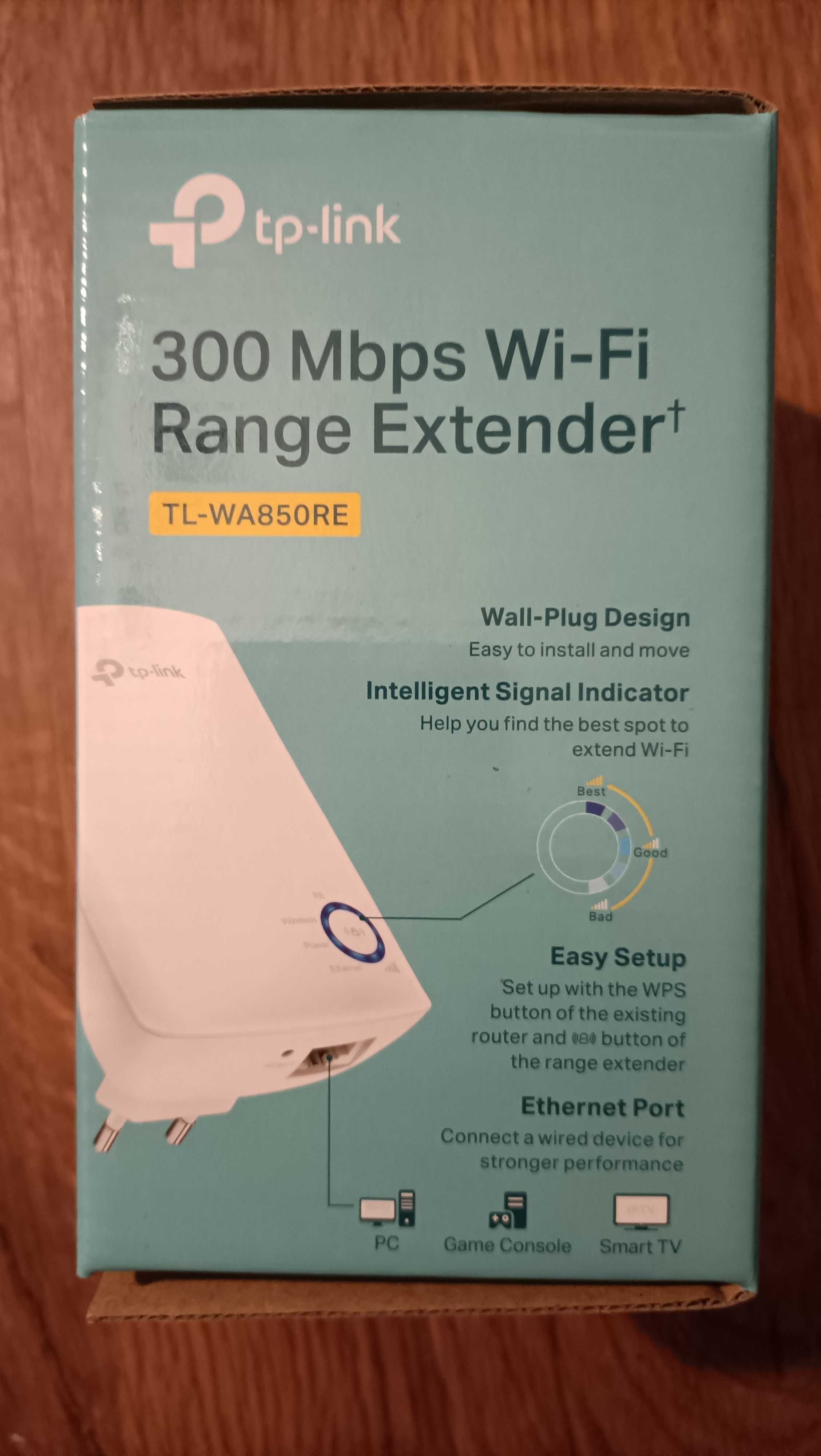 Extensor universal de cobertura WiFi TP-Link TL-WA850RE 300 Mbps