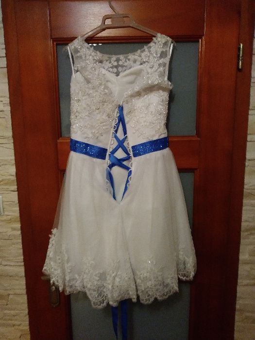 suknia ślubna krótka poprawiny