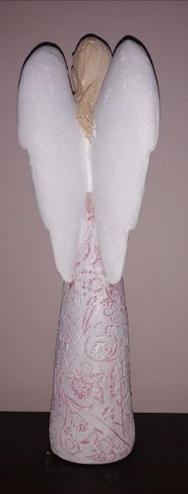 Anioły gipsowe. Podziękowania, prezent