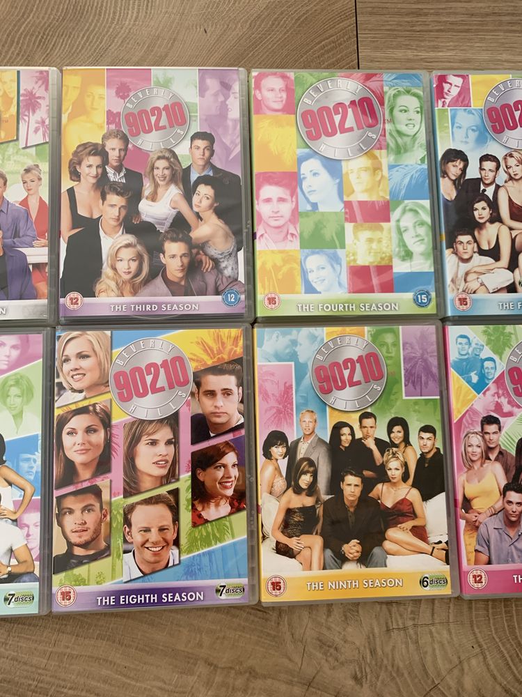 Beverly Hills 90210 komplet 1-10 dvd