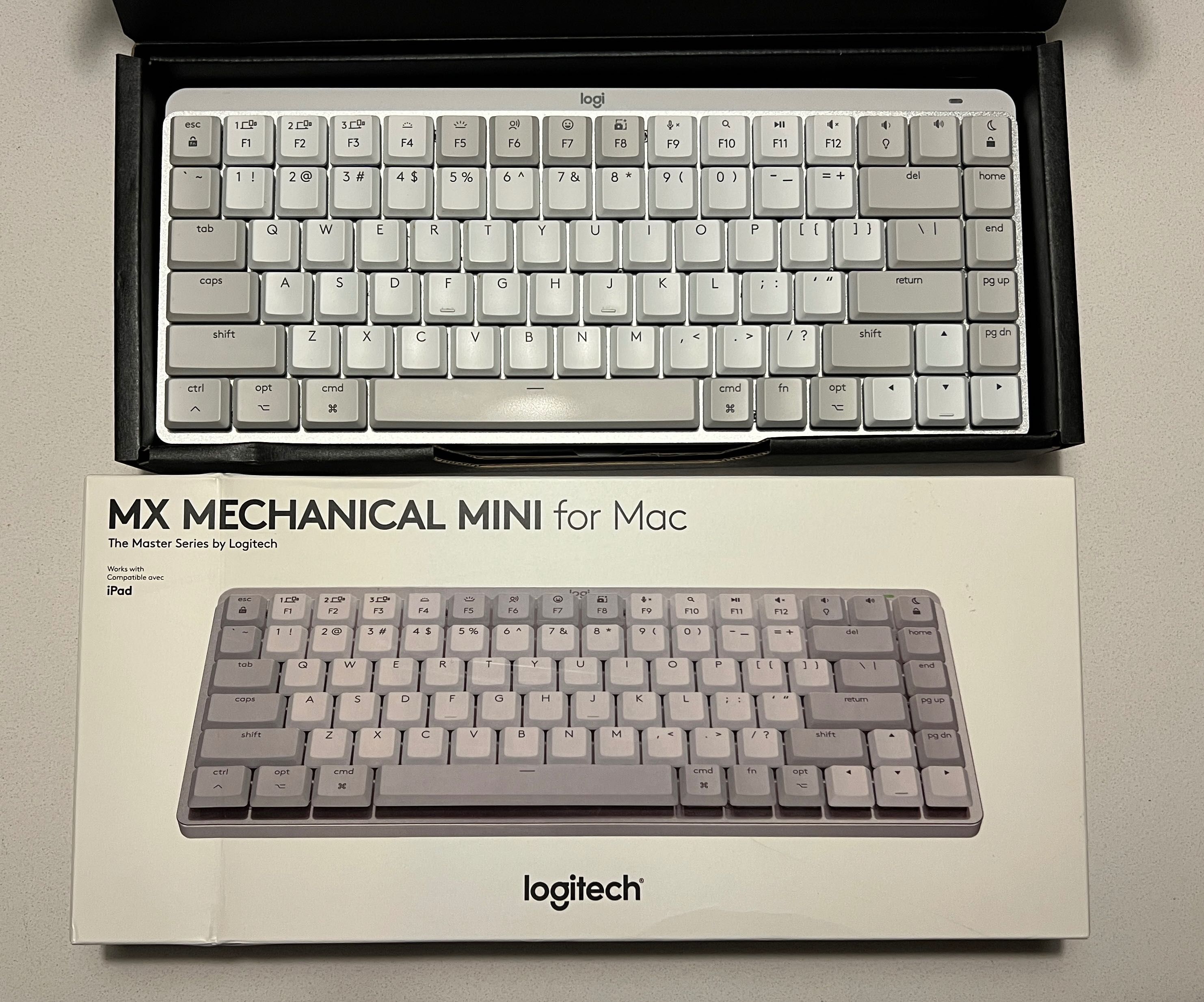 Bluetooth Teclado / Keyboard - Logitech MX Mechanical Mini