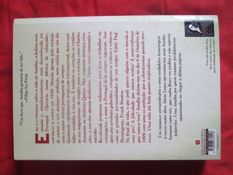 Amália: O romance da sua vida, de Sónia Louro