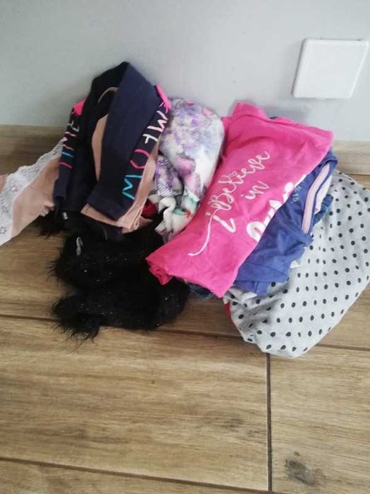 Paczka paka ubranek zestaw dla dziewczynki