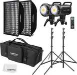 Zestaw studyjny 2x GODOX SL100D 100W, 2x softbox, 2x statyw