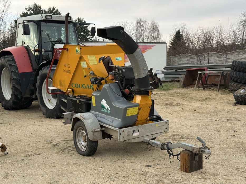Rębak Saelen Cougar DR – rozdrabniacz do gałęzi spalinowy