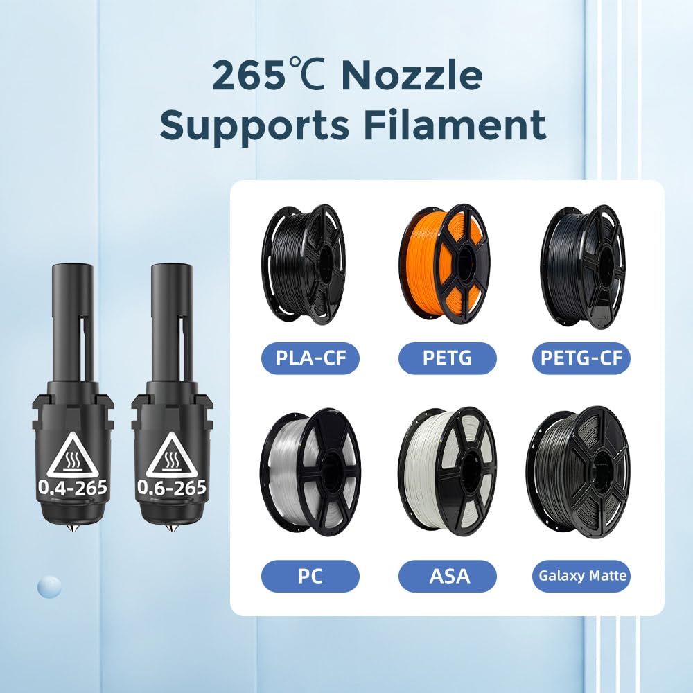 Dysza FLASHFORGE Adventurer 3 0,6 mm 265 C do Adventurer 3-4