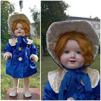 Старинная кукла Леночка Опилочная Артель Промигрушка 65см плачет СССР