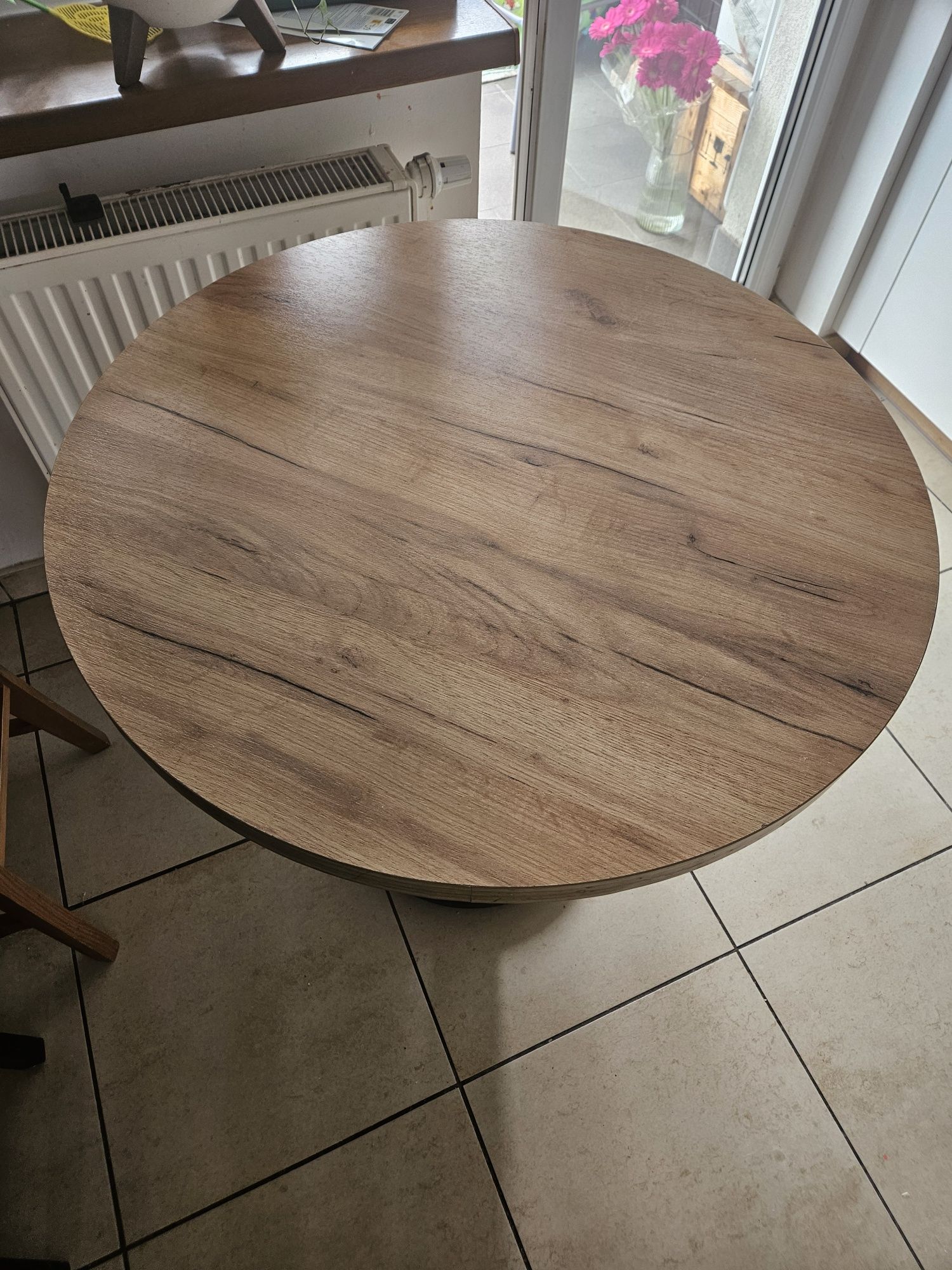 Stół okrągły 80 cm dąb wotan