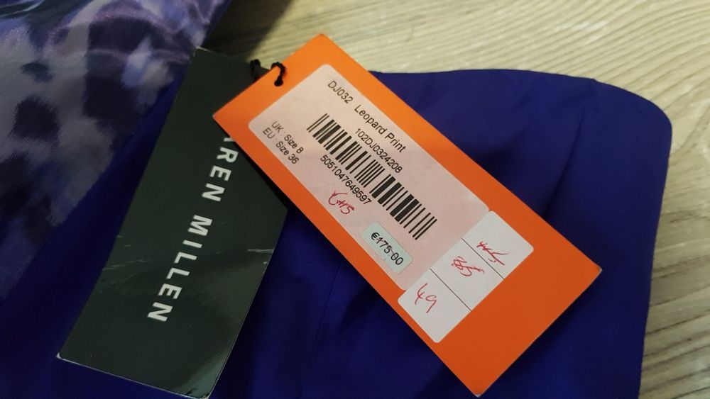 Sukienka S 36 Karry Millen piękna