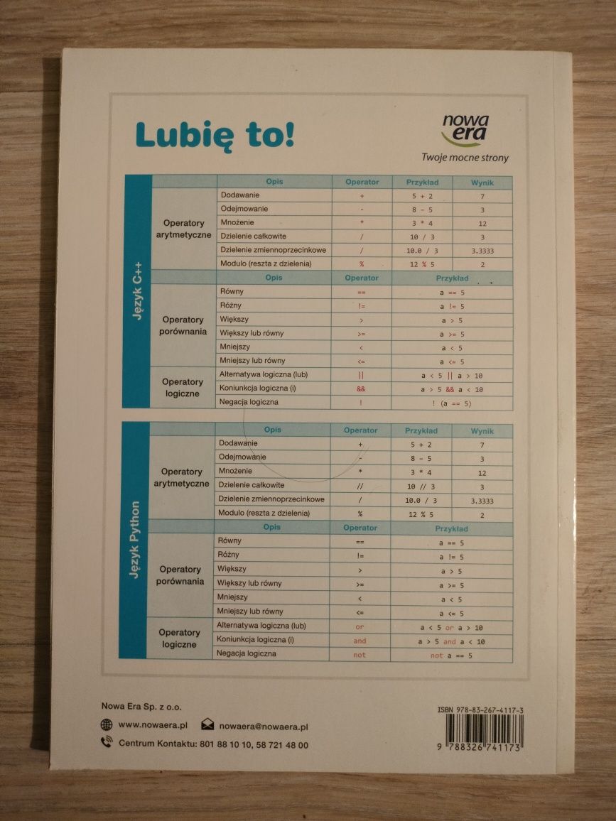 Podręcznik do informatyki Lubię to!